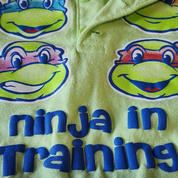 0-3 Month TMNT "Ninja In Training" Outfit - Picture 5 of 8
